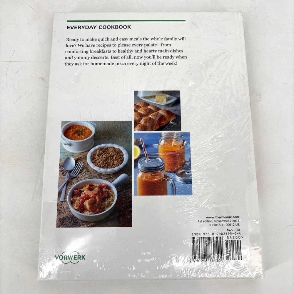Thermomix Everyday Cookbook Hardcover Recipes Sealed